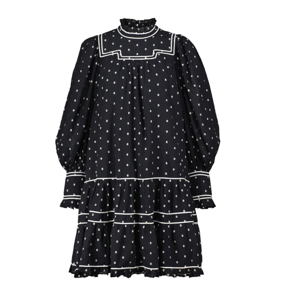 Ulla Johnson Black Blanche Dress, 2